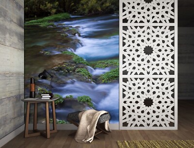 3D River Grass G8229 Wallpaper Wall Murals Removable Self-adhesive Honey