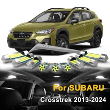12Pcs White Interior LED Light Bulbs package for 2013-2024 Subaru XV Crosstrek