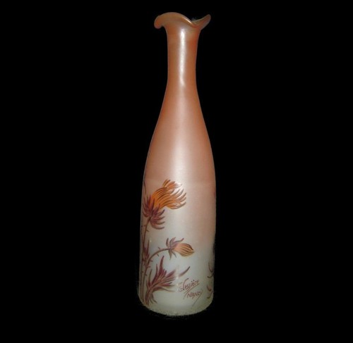 Antique Charles Vessiere Nancy Art Nouveau Thistles Cordial Liqueur Set For Two. - Picture 8 of 14