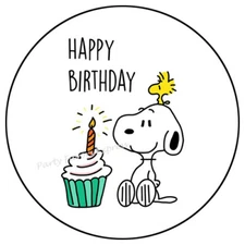 30 HAPPY BIRTHDAY ENVELOPE SEALS LABELS STICKERS PARTY FAVORS 1.5"