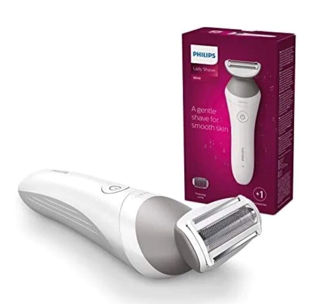 Philips Lady Shaver Series 6000 BRL126/00 Cordless with Wet and Dry use, White eBay