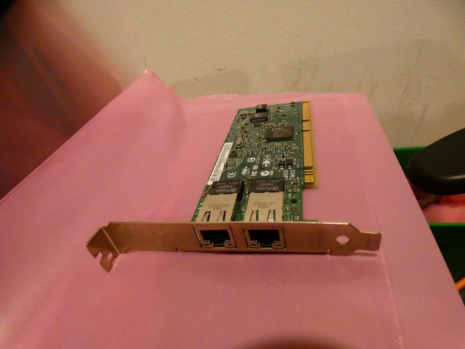 Dell J1679 Network Adapter Dual Port PCI-X Ethernet RJ-45 2-Port 0J1679 - Image 2 of 3