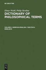 German-English / Deutsch-Englisch (Elmar Waibl; Philip Herdina: Dictionary of...