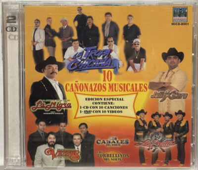 10 Cañonazos Musicales   La Tropa Chicana ,Grupo Vennus ,La Migra  