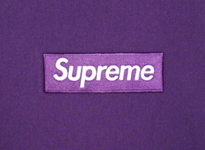 Supreme Box Logo Hooded Sweatshirt Purple (23FW) | eBay