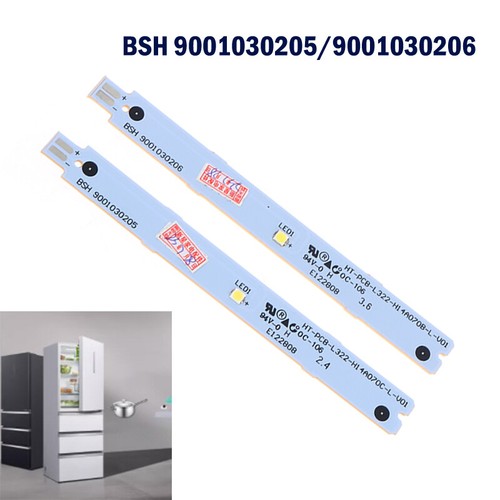 BSH 9001030205 3V 6V Refrigeration Lighting LED Strip For Refrigerator Parts - Foto 2 di 13