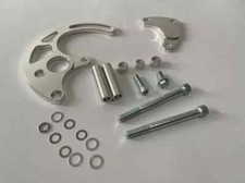 Big Block Chevy Polished Aluminum Power Steering Bracket Long Water Pump 396 454