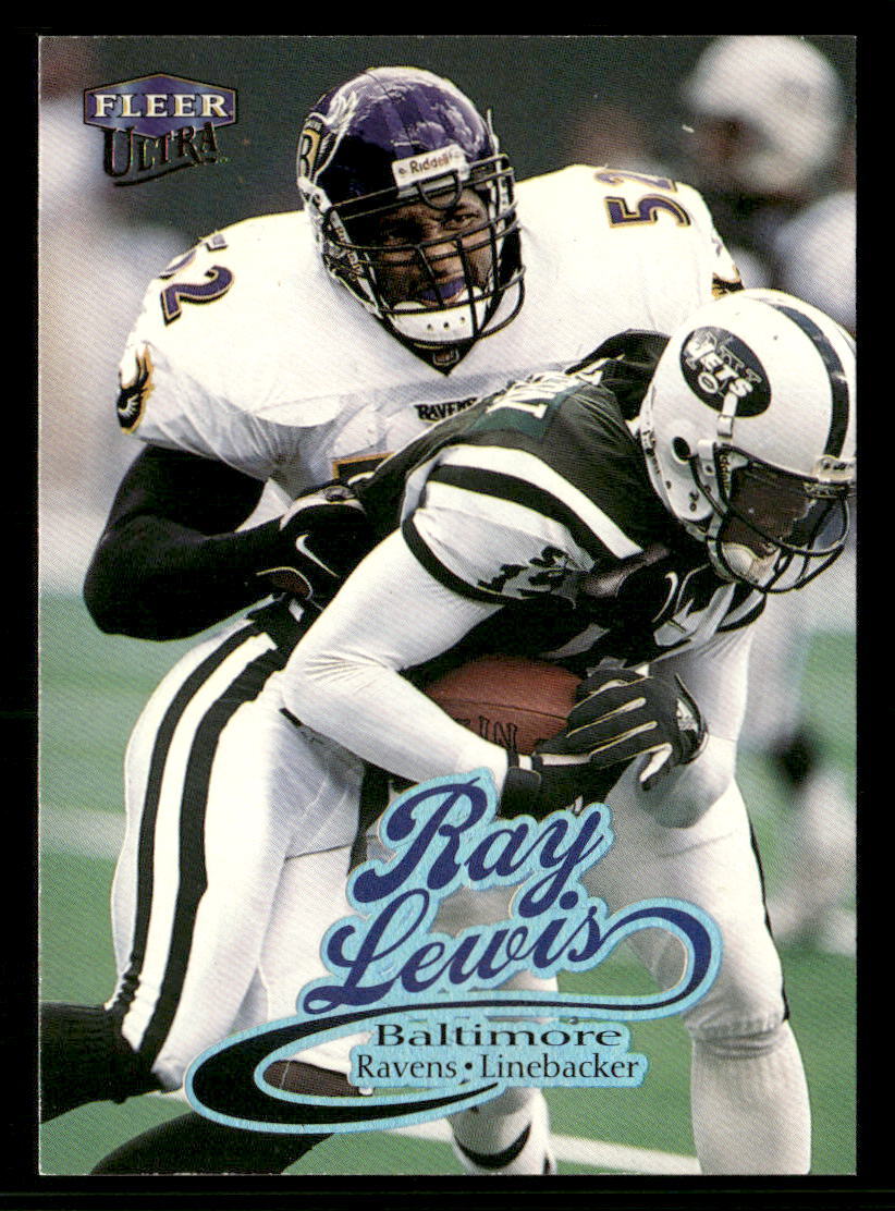 Ray Lewis 1999 Ultra  Card #221 Baltimore Ravens