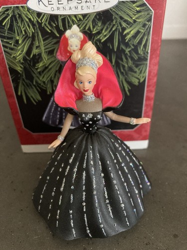 Vintage Barbie Hallmark Keepsake Ornaments 1-6 in the Series 1993-1998 - Picture 7 of 7