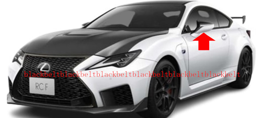 LEXUS RC F USC10 Genuine Molding Front Door Belt RH LH Set 75711