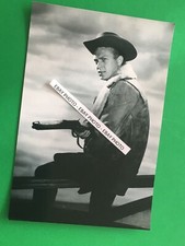 Found 4X6 PHOTO Steve McQueen Hollywood on Set of Wanted Dead or Alive TV Show 