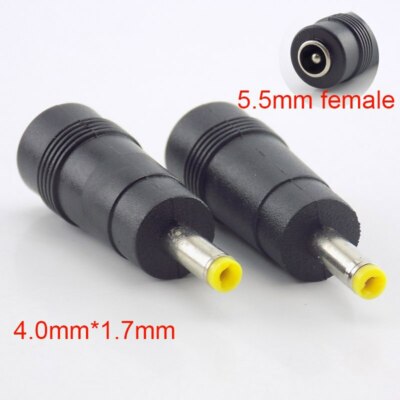 DC Power Adapter Converter - 5.5x2.1mm Female To 4.0x1.7mm Male Plug Connector 1 thumbnail image