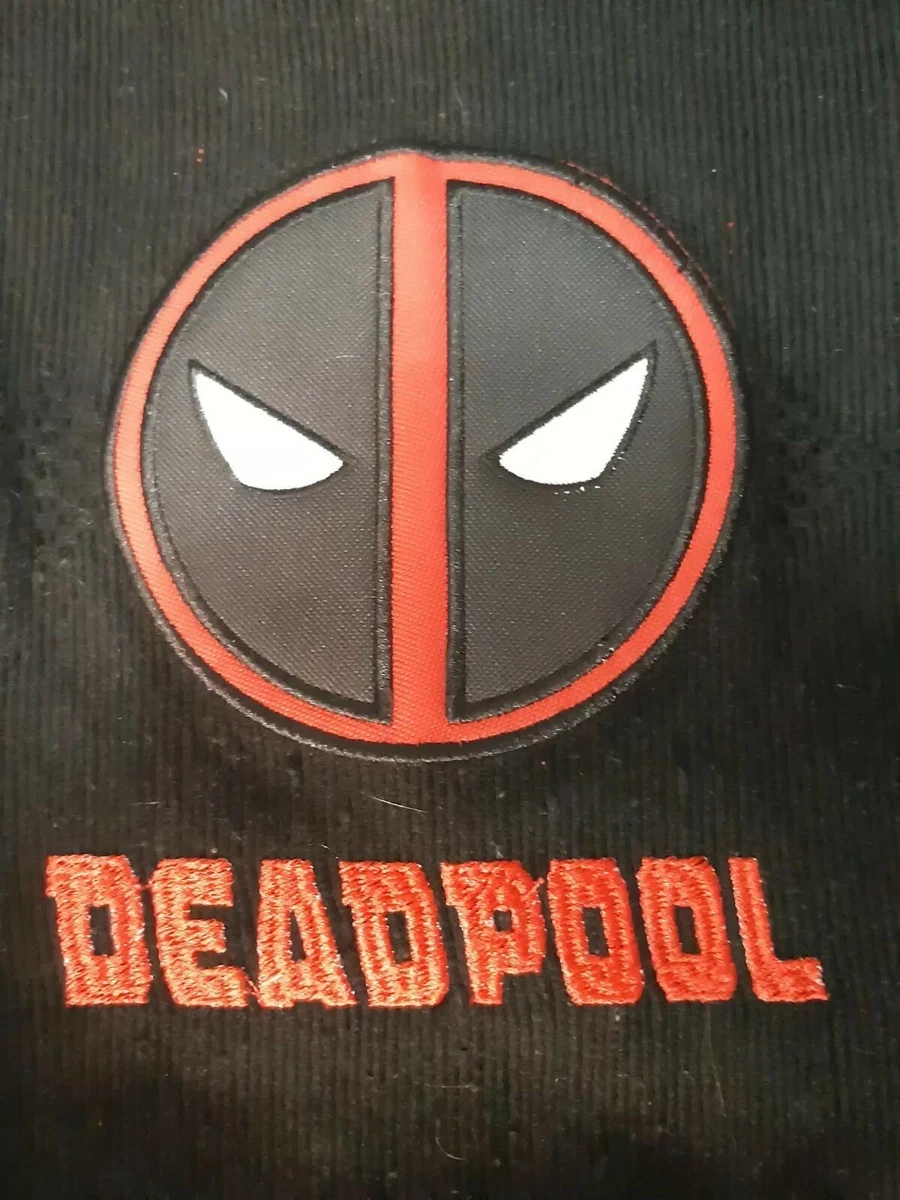 Marvel Deadpool Patched Black Woven Backpack eBay