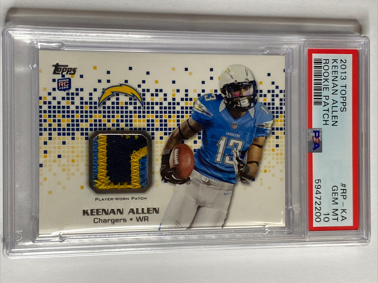 Keenan Allen Topps Rookie Patch #RPKA Base