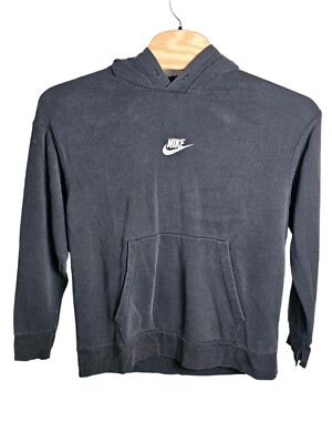 broken nike swoosh hoodie