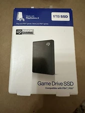 Seagate Game Drive for PlayStation 4 & 5 - 1 TB SSD External Hard Disk Drive New