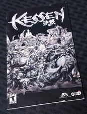 Kessen PS2 Game (Manual Only) PlayStation 2 Instructions Strategy Good!