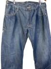 Men's Levi's Strauss & Co Slim Straight Leg Blue Jean Pant Sz 36 x32 — photo 2