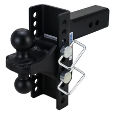 Shocker Hitch SH-XR125-10-340BLK Shocker XR 16K 2.5" Adjustable Receiver Hitch