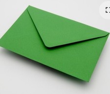 20 C6 Meadow Bright Green envelopes invites fit A6 100gsm 115 x 162mm emerald