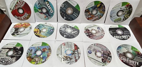 MICROSOFT XBOX 360 GAMES-LOOSE DISCS-BUILD YOUR OWN BUNDLE