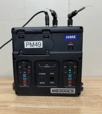 HME MB300ES Football Coach Wireless Intercom Headset Base Station Charger System