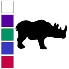 Rhinoceros Rhino, Vinyl Decal Sticker, Multiple Colors  Sizes 6406