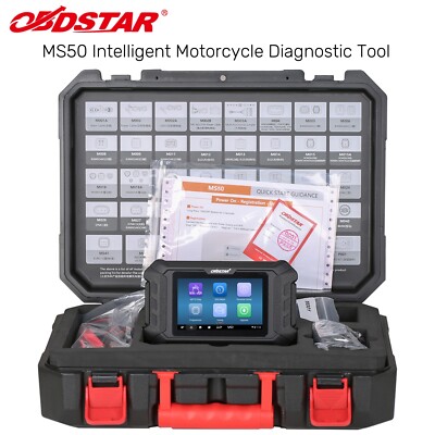 OBDSTAR MS50 Intelligent Motorcycle Diagnosis Scanner Odo-meter HARLEY KTM HONDA