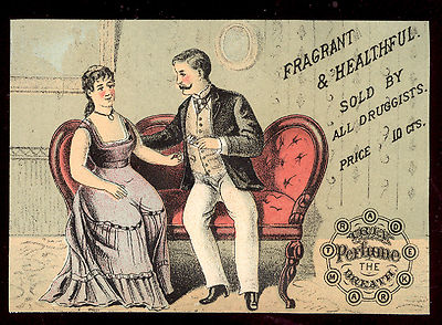 TRIX PERFUME (for) THE BREATH TRADE CARD, FRAGRANT & HEALTHFUL