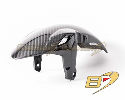Kawasaki Z650 2017 - 2019 Carbon Fiber Front Fender Mudguard Fairing Twill
