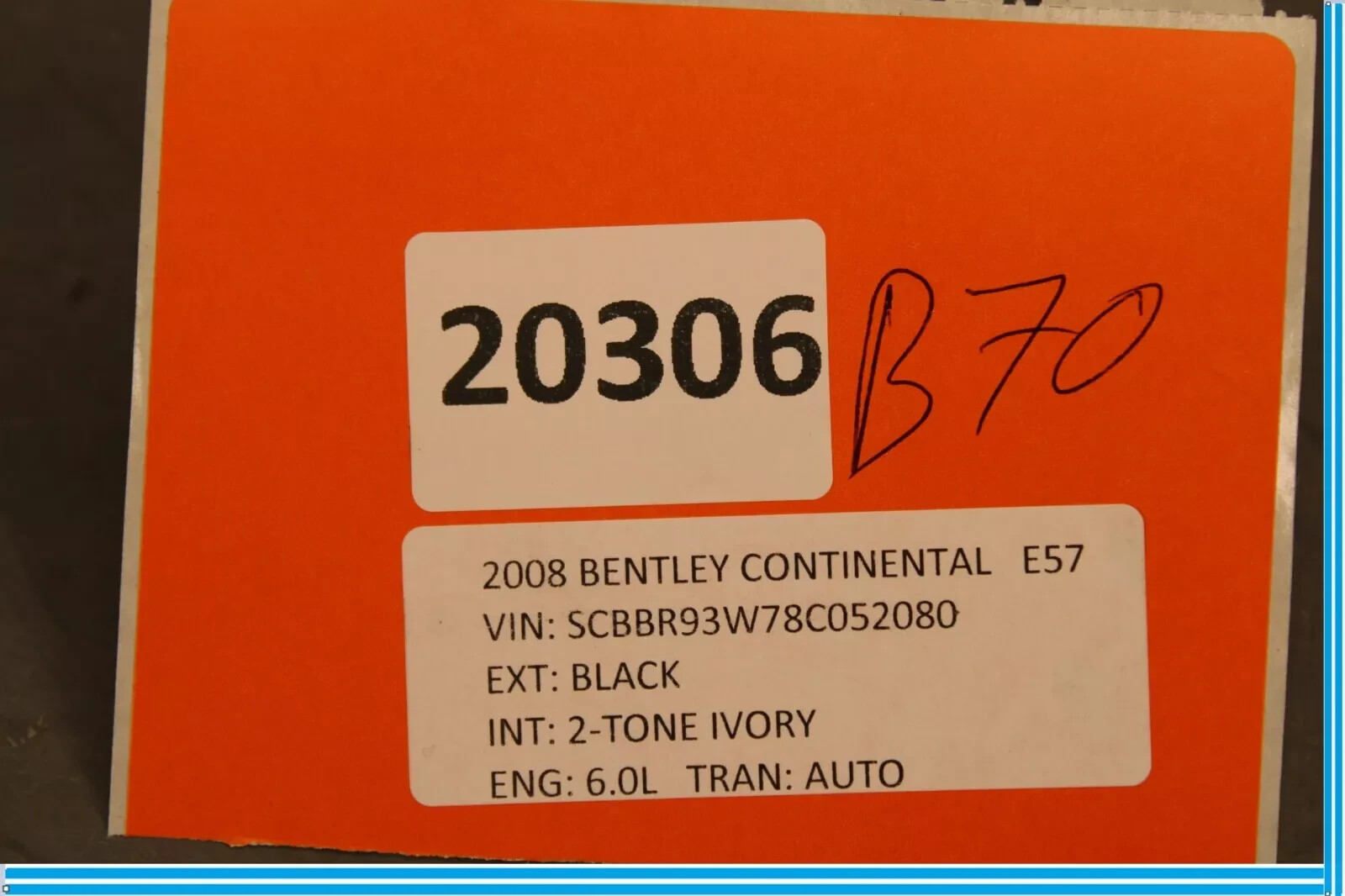 Bentley Continental 2006-2012 Front Left Door wiring harness