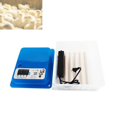 Chicken Incubator 16 Egg Incubators W/ Roller Incubation and Breeding Equipment