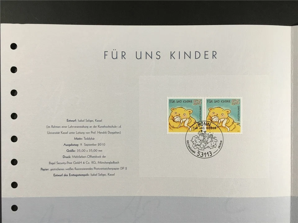 GERMANY ART-EDITION 2010/29 CHILDREN TEDDY BEAR BEZI - Image 4 of 4