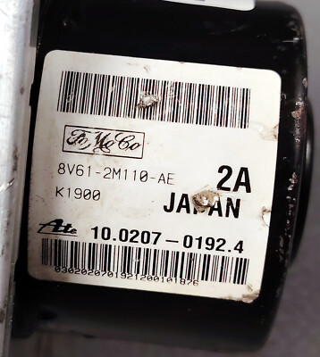 2010 2013 MAZDA 3 AXELA ABS ANTI BRAKE LOCK ACTUATOR MODULE 8V61