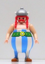 OBELIX MIT HELM PLAYMOBIL zu Gallier Z&ouml;pfe R&ouml;mer Dorf Majestix Asterix Idefix