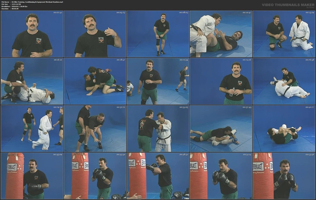 The Predator NHB/MMA Fighting System starring Don Frye (15 DVD Set