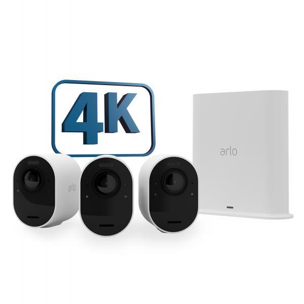 Arlo Ultra 2 Spotlight Telecamera di sicurezza IP Esterno 3840 x 2160 Pixel Pare