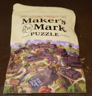 Makers Mark Puzzle - 2021 Ambassador s Christmas Gift - Maker s - FREE Ship NEW