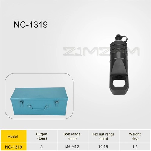 NC-1319 Split Type Hydraulic Nut Cutter 5 Tons Nut Splitter Nut Cutting Tools - Picture 11 of 24