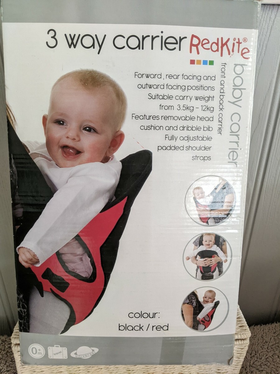 Red Kite Way Baby Carrier Black Suitable for 12kg for