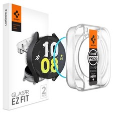 Galaxy Watch 6 44mm Screen Protector  Spigen GlasTR EZ FIT 2 Pack