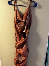 pretty little thing midi dress size 12