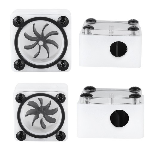 Mini 2/3 Ways G1/4 Thread 8 Impeller Flow Meter PC Water Liquid Cooling System - Afbeelding 8 van 17