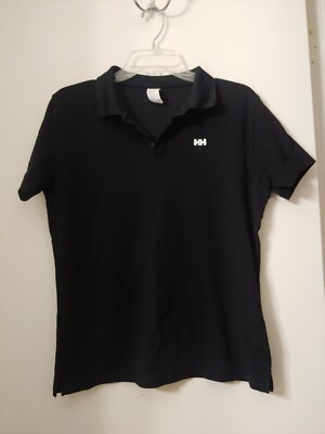 Helly-Hansen W Crew Black Polo Women's Large
