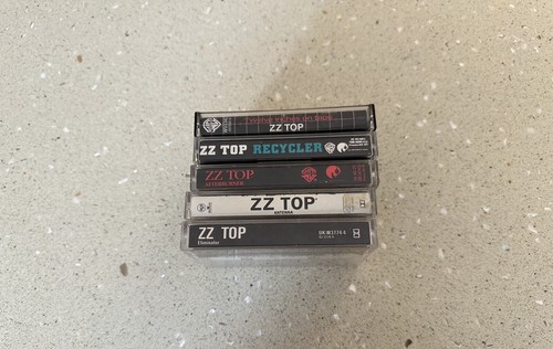 ZZ TOP COLLECTION X5 ON CASSETTE TESTED - Picture 2 of 2