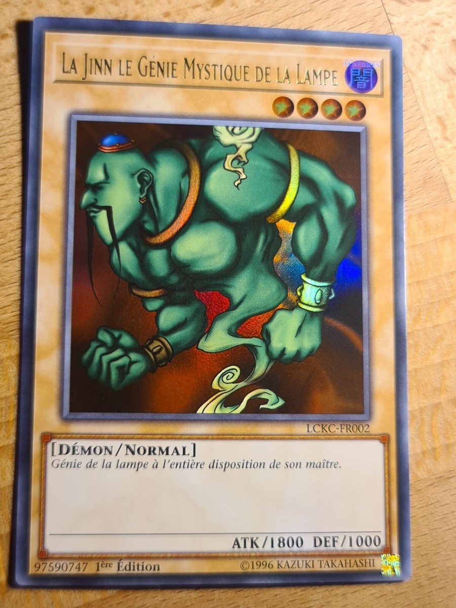 La Jinn the Mystical Genie of the Lamp○YUGIOH○LCKC○2018○FRENCH