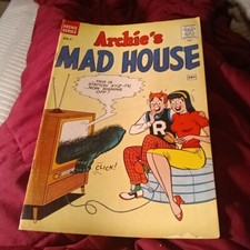 ARCHIE'S MAD HOUSE #6 1960-MLJ/ARCHIE-HORROR ISSUE-comic book