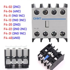 F4 Auxiliary Contactor NO NC Blocks 690V for CJX2 AC Contactor Normal Open/Close