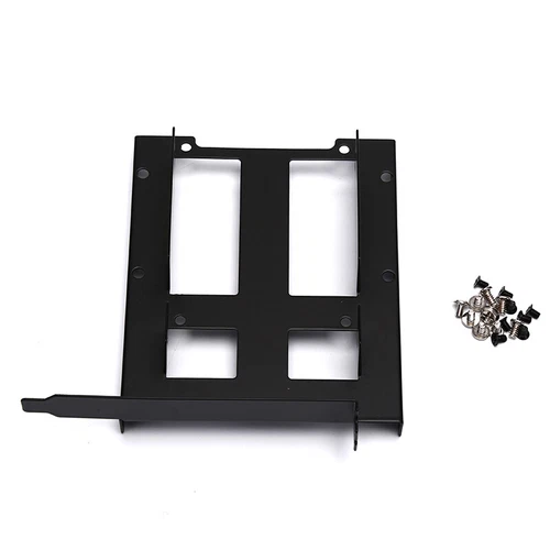 3.5" 2.5" SSD HDD to PCI PCI-e Metal Mount PC Casing Hard Drive Bracket AdapteZ0