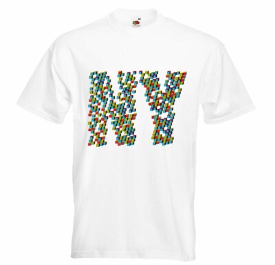 T-Shirt NEW YORK VINTAGE NEW YORK CITY AMERIKA CALIFORNIA USA ROUTE 66